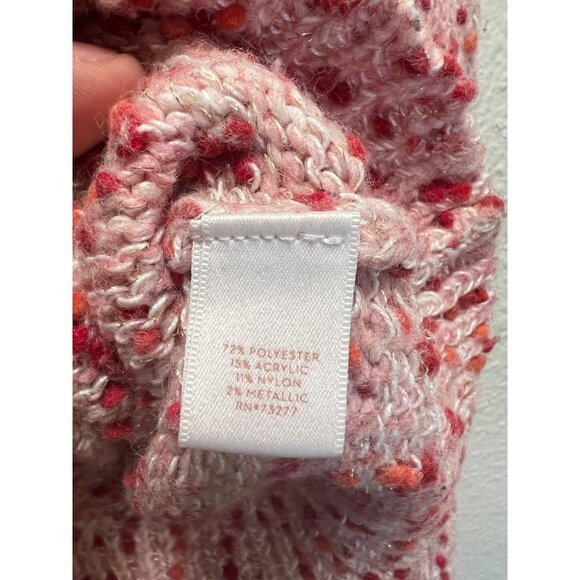 - LC Lauren Conrad Confetti Knit pullover sweater woman’s size large - Picture 4 of 6